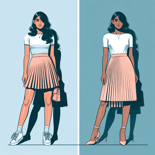 Tips Memadukan Rok Plisket untuk Tampilan Casual dan Formal